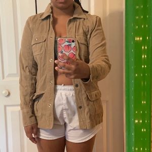 Tan corduroy jacket